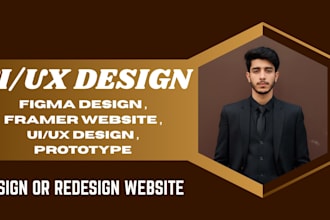 ui ux design, figma design website,design or redesign
