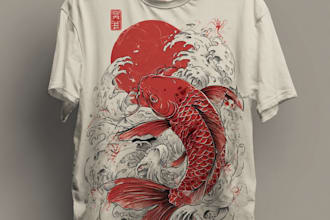 do trendy t shirt design