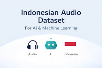indonesian audio dataset for ai and machine learning