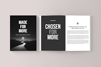 format and design book layout for print and ebook
