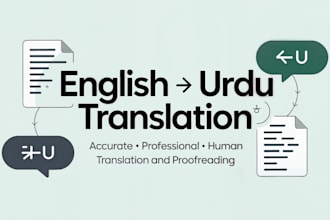 certified english to urdu translator