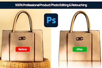 retouch and enhance ecommerce product photo editing in photoshop