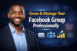 manage and grow your facebook group with engagement and moderation