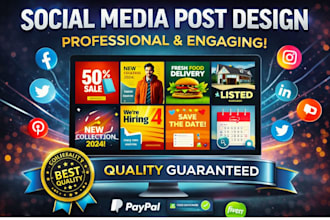 design a square social media post