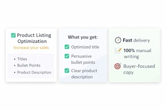 optimize your marketplace listing to sell faster