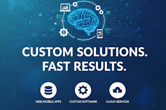 develop a custom software for your buisness