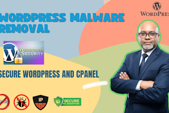 secure wordpress and cpanel to prevent malware attacks