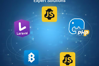 develop a pro PHP laravel web apps with mysql and API integration