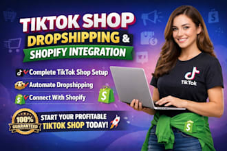 setup tiktok shop dropshipping tik tok shop marketing shopify integration