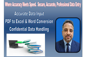 provide accurate, fast, and reliable data entry services