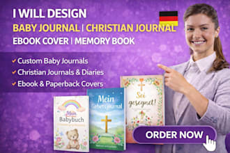baby journal christain journal ebook cover memory book