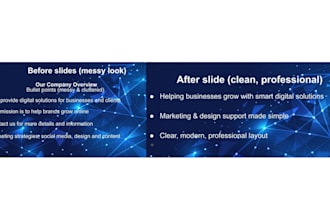 redesign and improve your presentation slides
