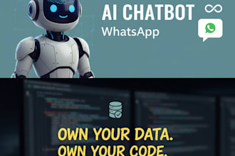 develop a ai whatsapp chatbot using cloud API and ai