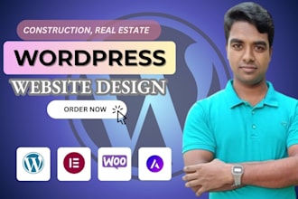 build a premium wordpress construction, roofing, contractor, handyman website