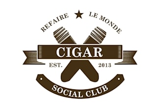 do a unique cigar label, cigar band, cigar box, and cigar logo design