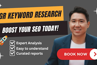 do SEO keyword research for low competition ranking
