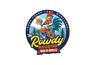 create wonderful and excellent rooster logo design