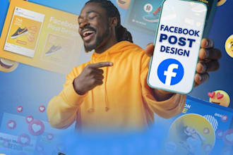 create engaging facebook post designs to grow your brand using canva