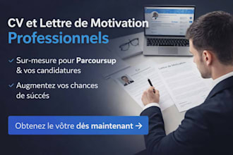 créer votre CV professionnel et parcoursup
