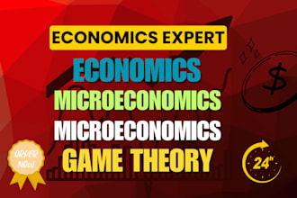 do economics, microeconomics, macroeconomics, game theory and research analysis