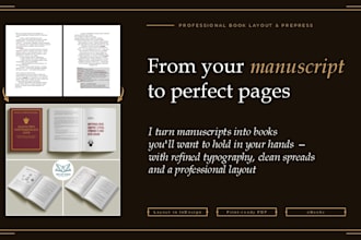 senior book layout designer and prepress expert