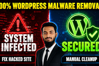 do wordpress malware removal and clean hacked site