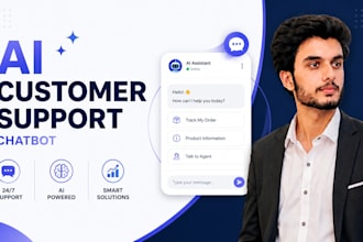 develop an ai customer support chatbot