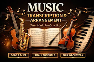transcribe and arrange music accurately