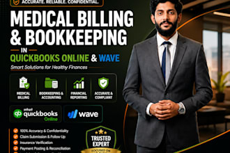 do medical billing and bookkeeping in quickbooks online wave