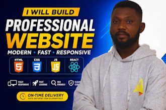 design a modern static website