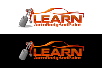 design traditional auto body logo for your business