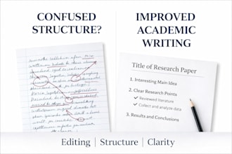 help structure and improve academic writing
