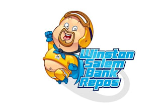 design auto sales mascot cartoon logo for your business