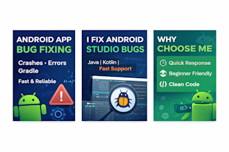 fix bugs and crashes in your android app using android studio