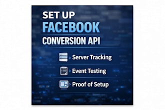 setup facebook conversion API for accurate event tracking