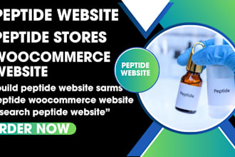 build peptide website sarms peptide woocommerce store research peptide website