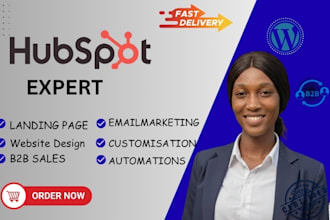 setup hubspot crm, hubspot automation, hubspot integration, hubspot email design