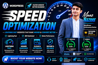 do wordpress speed optimization and improve core web vitals
