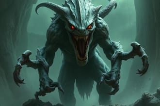 draw  scp, monster, alien and eldritch horror for you