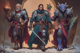 design fantasy rpg party characters for dnd campaigns