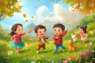 create children book illustrations