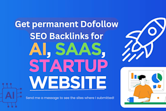 do directory submission SEO backlinks for ai, saas, and startup websites