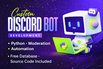 build a custom discord bot using python