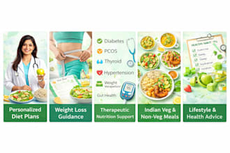 create a personalized diet plan for weight loss and health
