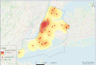 create maps and perform spatial analysis using qgis arcgis