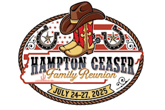 do high quality hampton ceaser logo