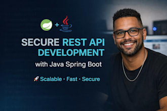 build java rest apis using spring boot