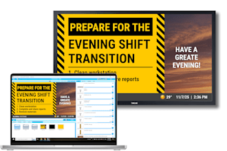 do a spinetix digital signage content design