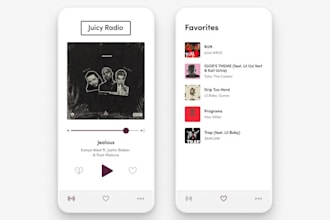 develop radio app, podcast app, radio station app, music streaming app