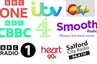 promote your music or business on UK radio stations and TV networks